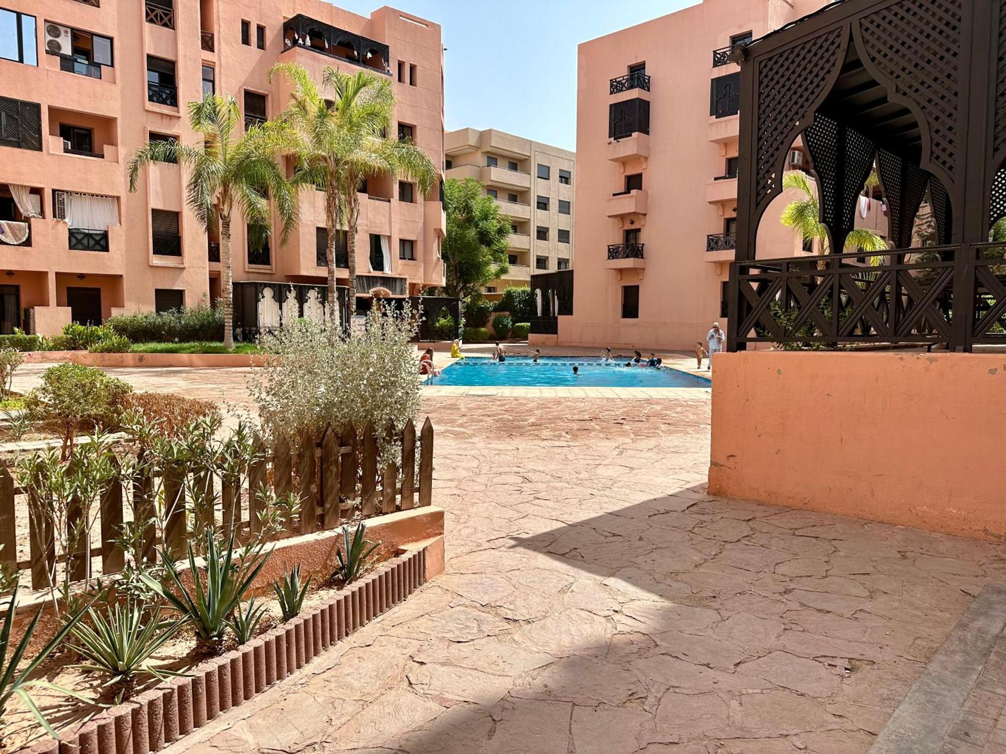 Oasis De Detente Avec Terrasse Et Vue Sur Piscine Марракеш Екстер'єр фото